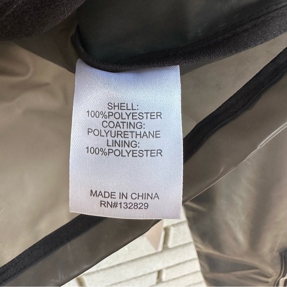 Superdown Sheer Black Vinyl Cropped Moto Jacket PVC Transparent Unlined Sz Small - Picture 7 of 13